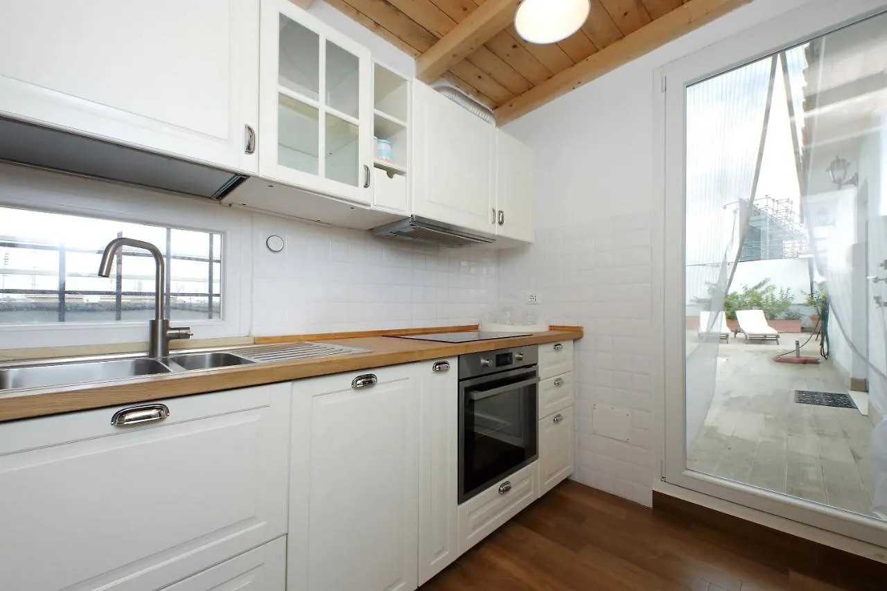 Apartament Ych-Elegante Attico Vicino Marconi Rzym